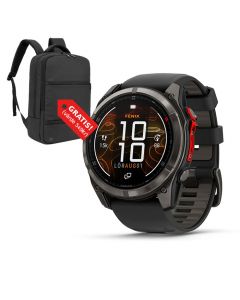 Garmin Fenix 8 Pro – 51 mm MircoLED Sapphire (DLC-titan / Svart) ☆ OBS! Ryggsäck på köpet!