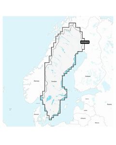 Garmin Navionics+ NSEU067R - Sverige, sjöar och floder