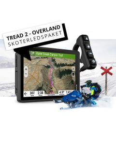 Garmin Tread 2 - Overland (8") Skoterledspaket med Styrreglage